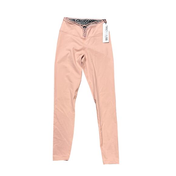 Track & Bliss Cloud Nine Leggings Bubble Gum Pink NEW